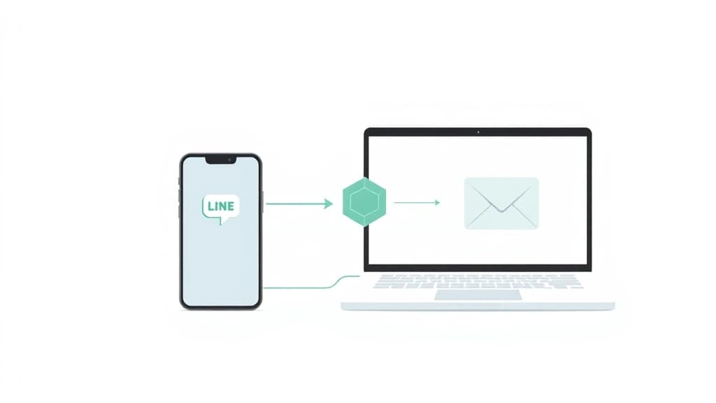 ChatGPTでLINE・メール返信を自動化｜月60時間削減する方法